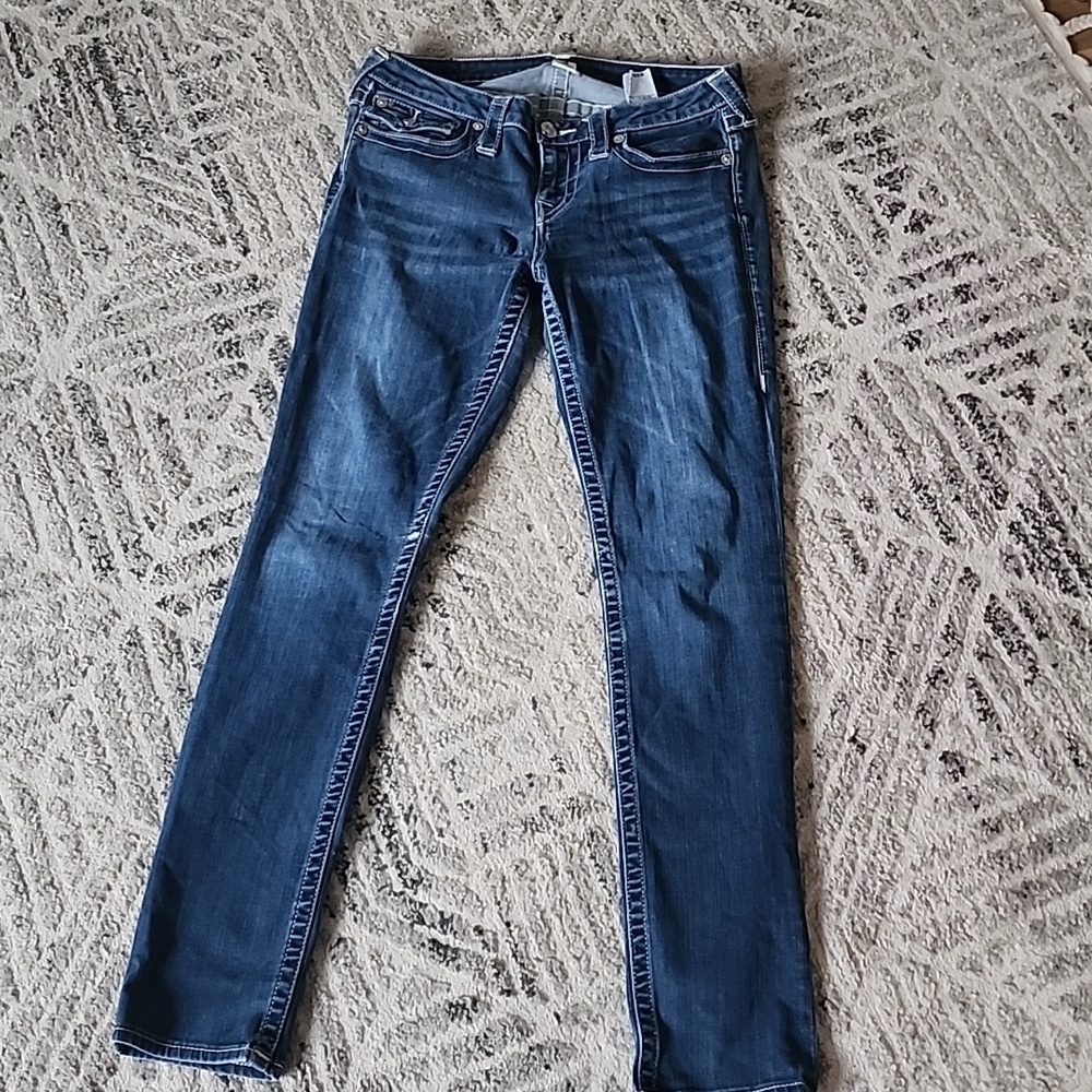 True Religion Billie Bootcut Jeans Medium Wash – Y2K Western